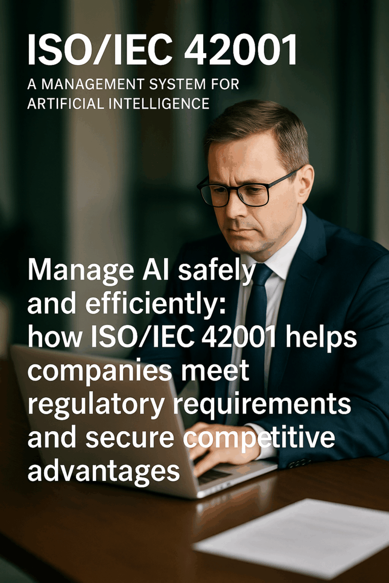 ISO/IEC 42001 a management system for artificial intelligence - Secuvi